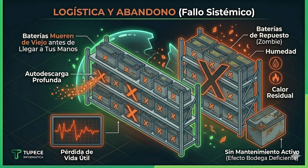 Logística de Baterías defectuosas