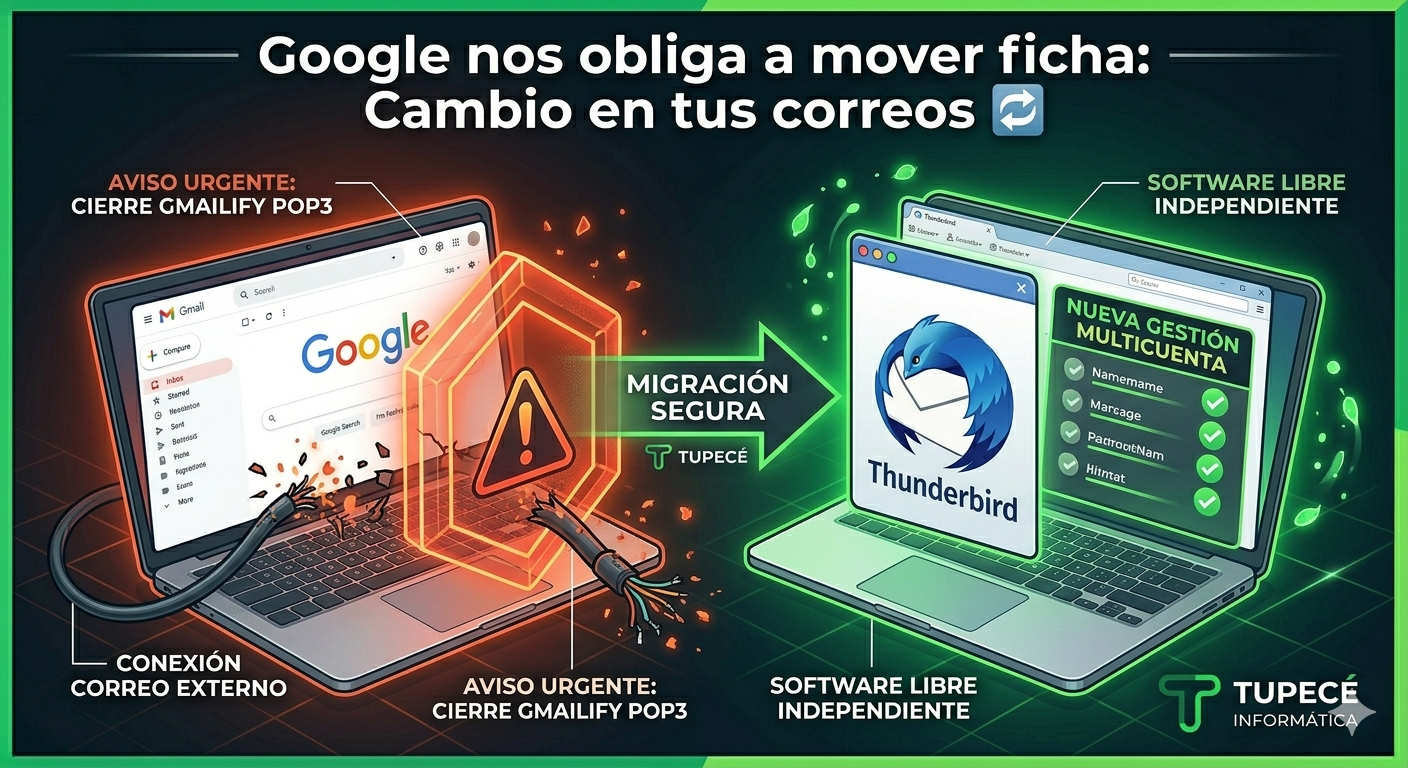 Aviso Cambio Correo